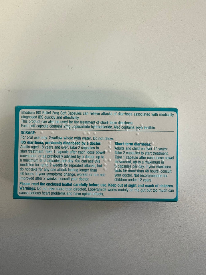 Imodium IBS Relief 6 Capsules