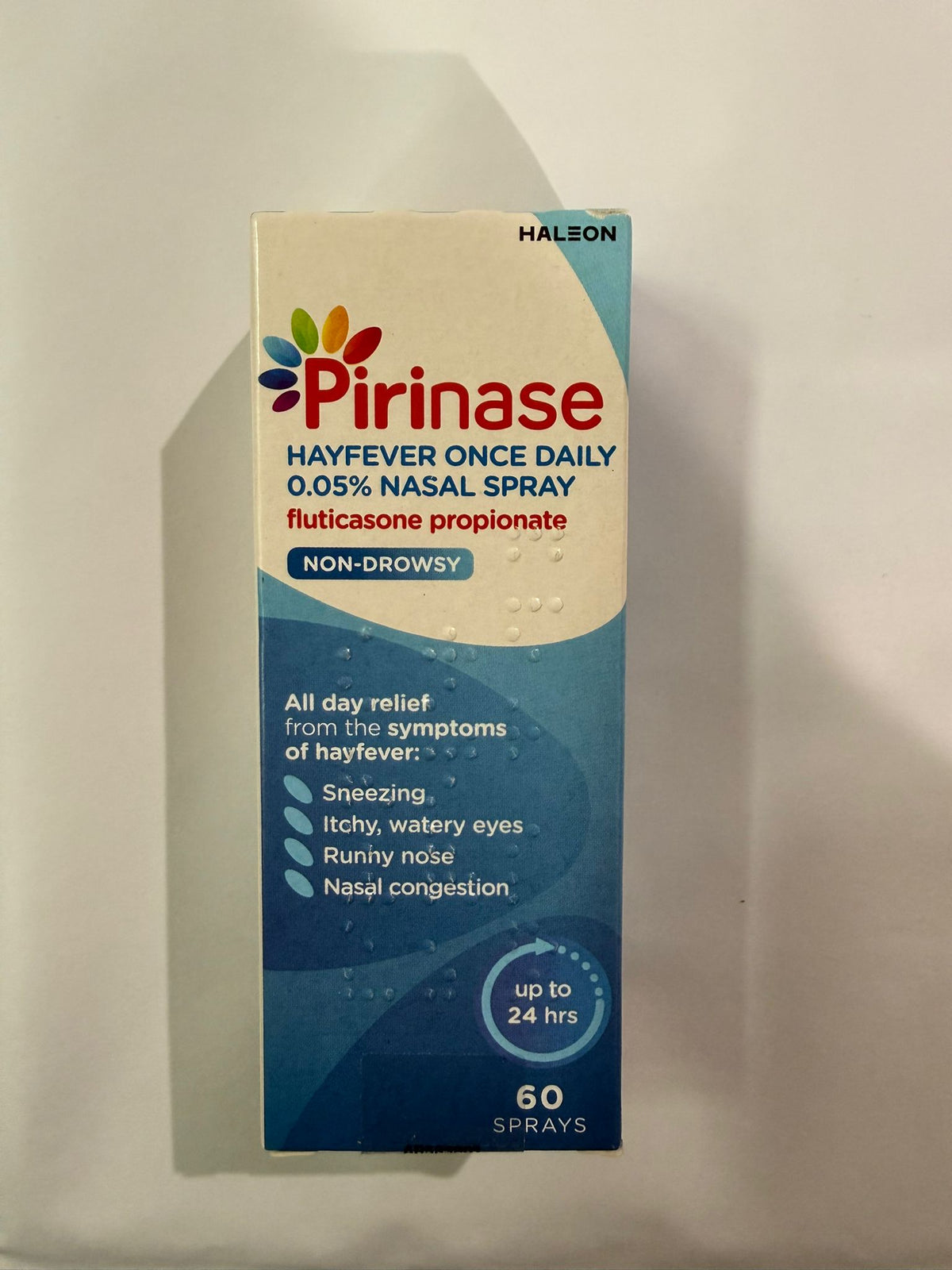 Pirinase Hayfever Relief for Adults 0.05% Nasal Spray - 60 DS (N)