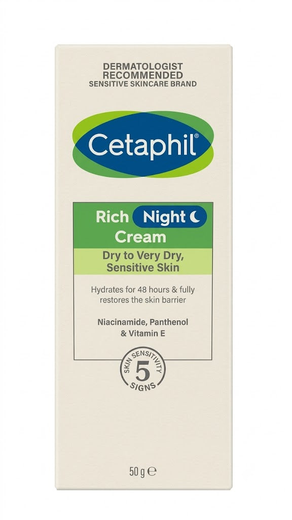 CETAPHIL RICH NIGHT CREAM 50G