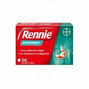 Rennie Spearmint 36s