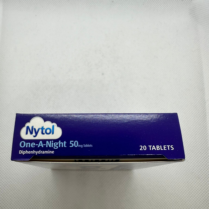 Nytol One-A-Night 50mg tablets - 20 tablets 