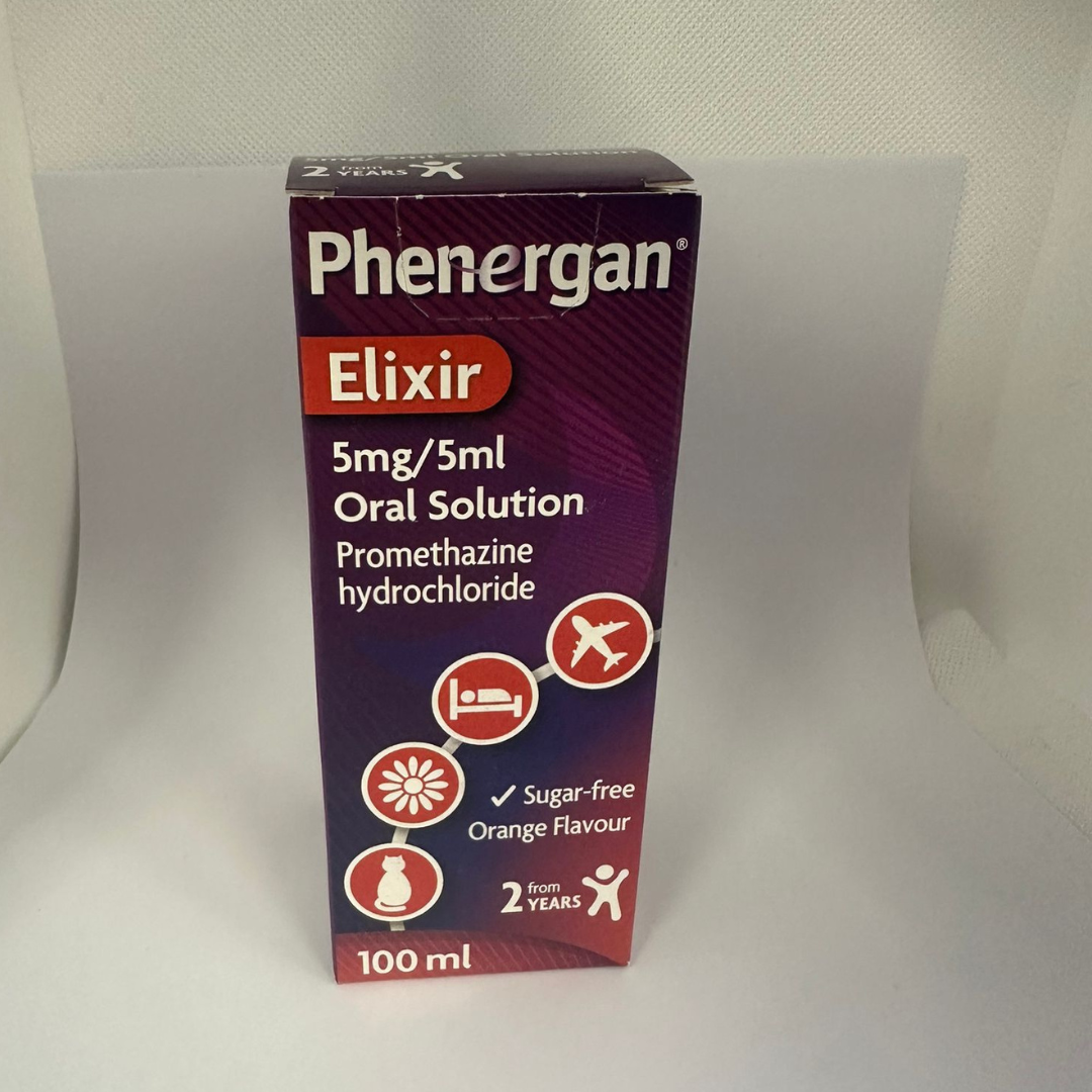 Phenergan Elixir 5mg/5ml Oral Solution 100ml