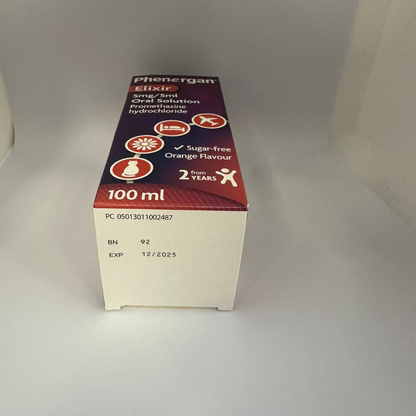 Phenergan Elixir 5mg/5ml