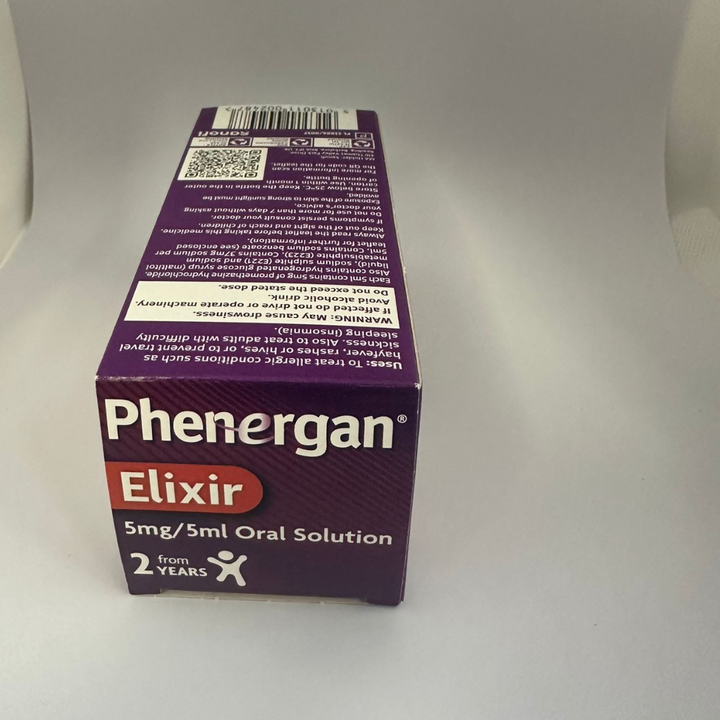 Phenergan Elixir 5mg5ml Oral Solution 100ml Phenergan Elixir Syrup