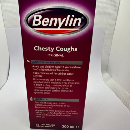 Benylin Chesty Coughs 300ml Original
