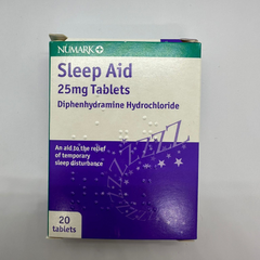 Numark Sleep Aid 25mg 20 Tablets (P) (A)