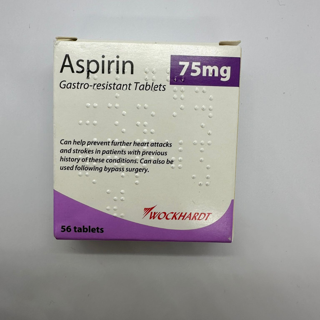 Aspirin 75mg EC Gastro-Resistant Tablets 