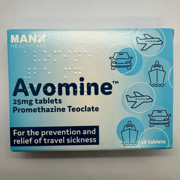 Avomine Tablets 25mg, 28 Tablets