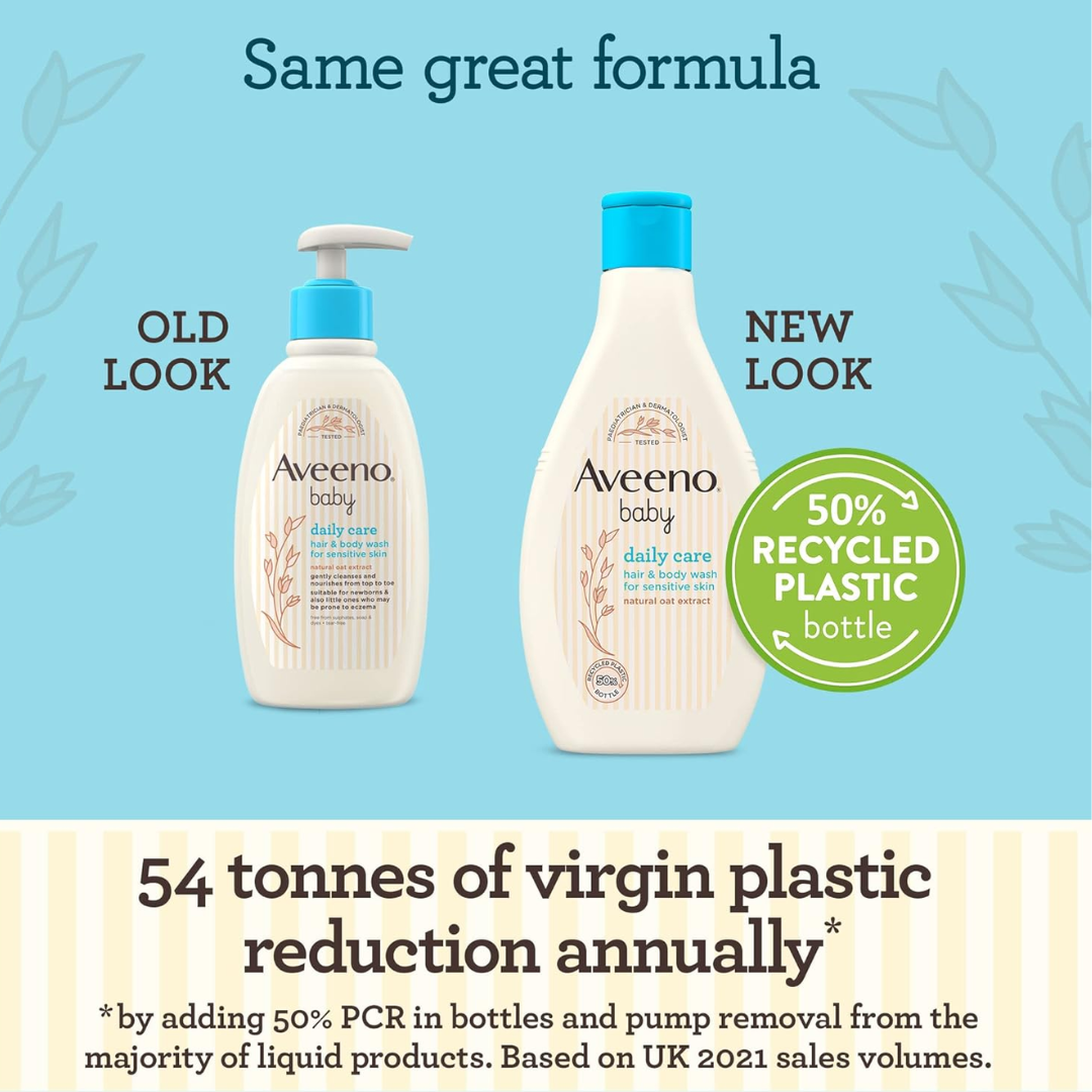 Aveeno Baby Daily Care Hair and Body Wash 250 ml (T)