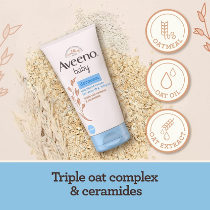 Aveeno Baby Emollient Cream, Fragrance free, Cream, 150 ml (T)