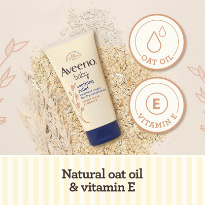 Aveeno Baby Soothing Relief Emollient Cream 150 ml (T)