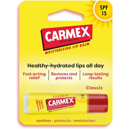 Carmex Classic Moisturising Lip Balm 4.25G (T)