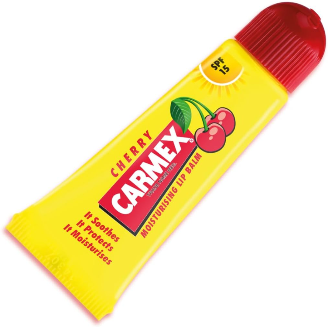 Carmex Spf15 Cherry Moisturising Lip Balm, 10g (T)
