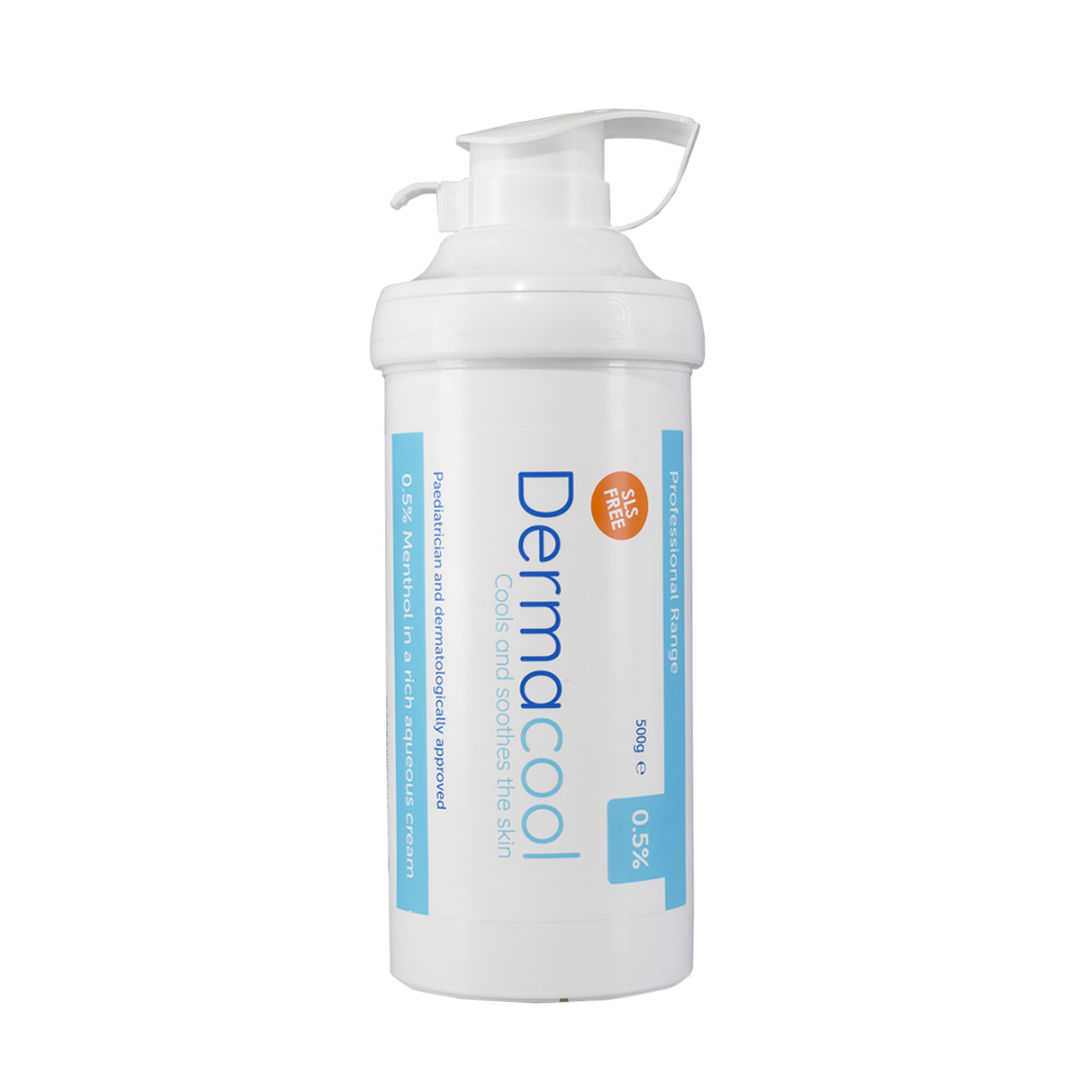 Dermacool Dermacool Menthol Aqueous Cream 0.5% 500g Pump (T)