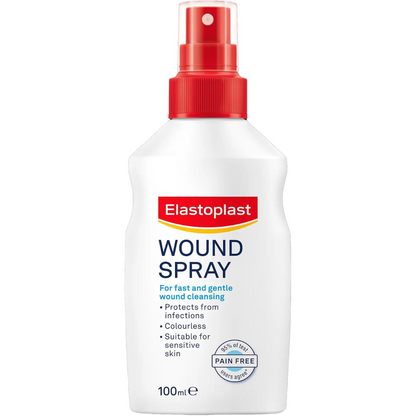 Elastoplast Antiseptic Wound Cleansing Spray, 100ml (T)