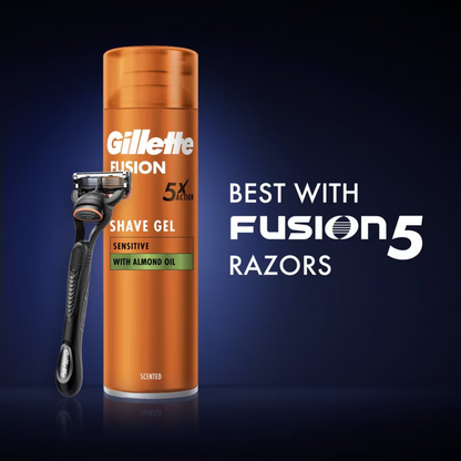 Gillette Fusion 5 Ultra Sensitive Shaving Gel 200M (T)