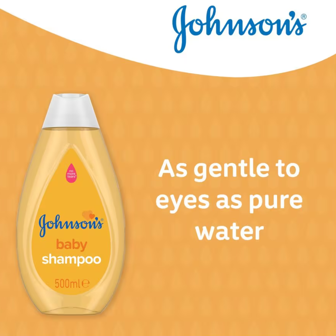 Johnson's Baby Shampoo Without Dyes Sulphates & Soap 500 ml (T)