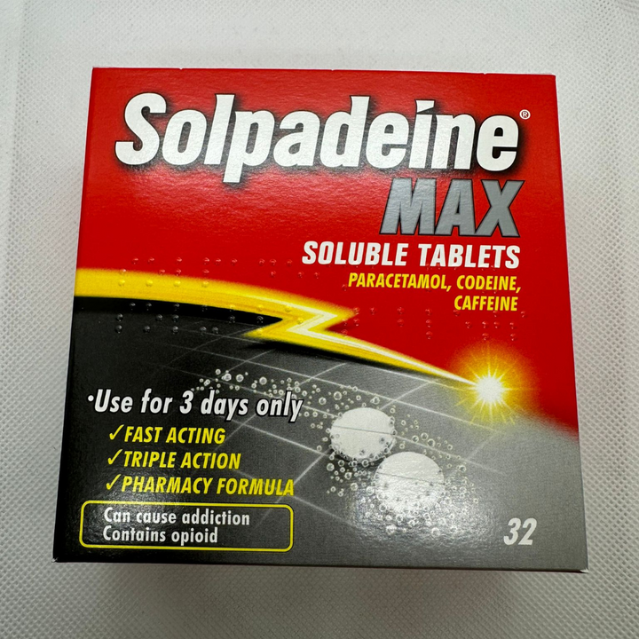 Buy Solpadeine Max Soluble Tablets Online | Pharmazon Direct