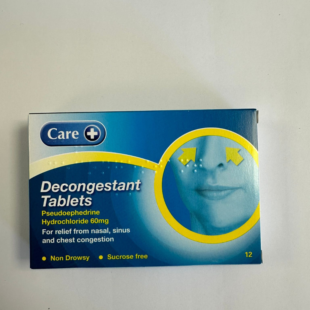 Care Decongestant 12 Tablets (P) (A)