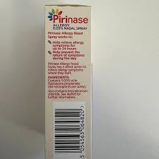 Pirinase Hayfever Relief Nasal Spray 60 Sprays