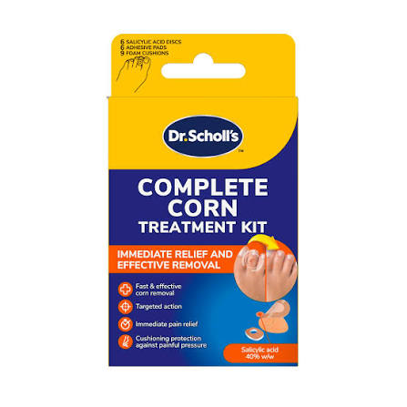 SCHOLL COMPLETE CORN TREATMENT KIT