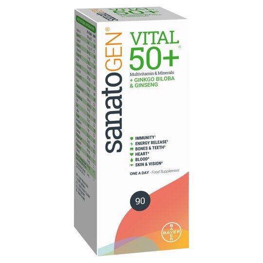 Sanatogen Vital 50+ Multi Vitamins Tablets 90S