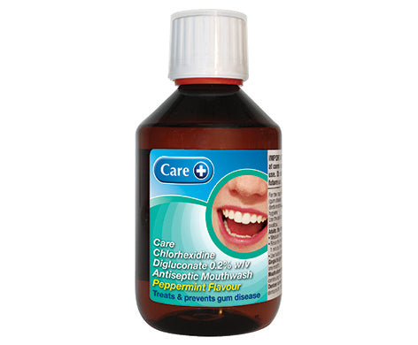 Care Chlorhexidine Digluconate Antiseptic Mouthwash - 300ml