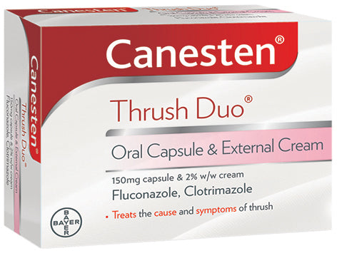Canesten® Thrush Duo Oral Capsule & External Cream (P)