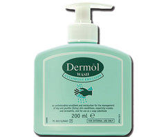 Dermol Wash Cutaneous Emulsion (200ml pump dispenser) (P) (A)