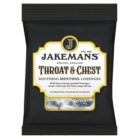 Jakemans Throat & Chest Soothing Lozenges 160G