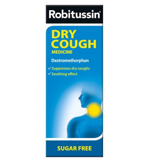 Robitussin Dry Cough Syrup – 250ml (P)