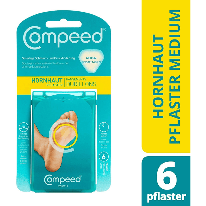 Compeed Callus Plasters Medium Pack of 6