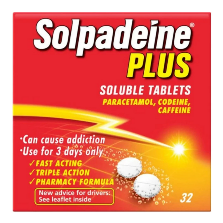 Solpadeine Plus Soluble 32 Tablets