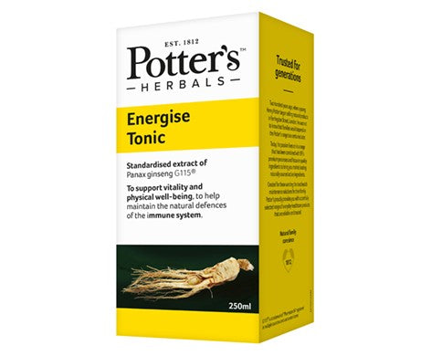 Potter's Energise Tonic - 250ml