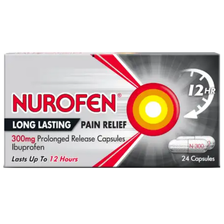 Nurofen Long Lasting 300mg 24 Capsules (P)