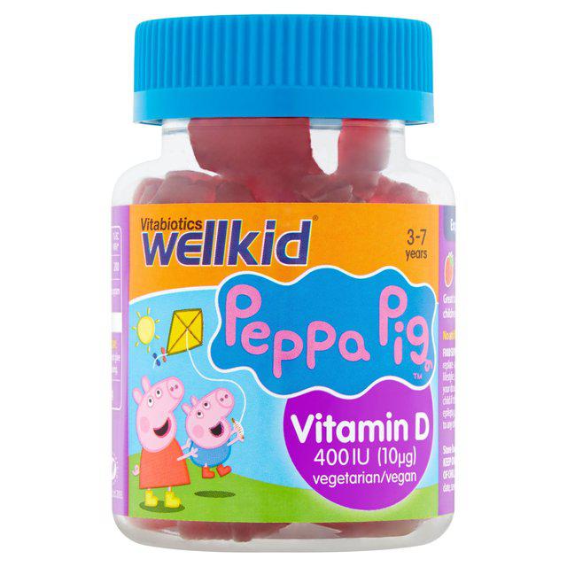 Vitabiotics Peppa Pig Vitamin D Soft Jellies, 400 IU