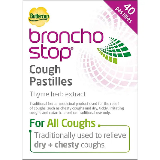 Buttercup Bronchostop Cough Pastilles Pack of 40