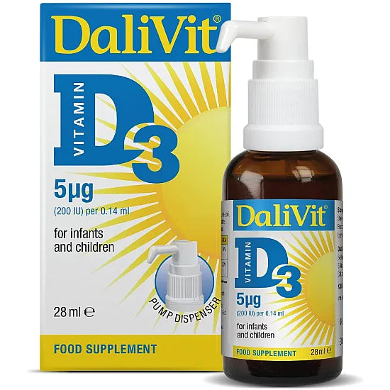 DaliVit Vitamin D3 Drops 28ml