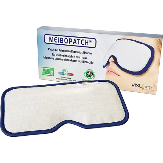 Meibopatch re-usable heatable Eye mask with Temperature Test Strip (P)