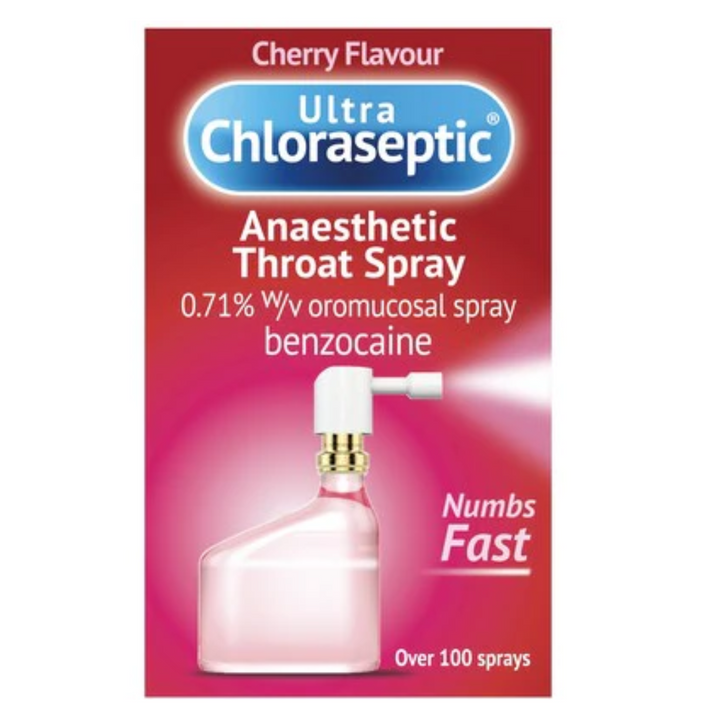 Ultra Chloraseptic Anaesthetic Throat Spray 15ml - Cherry Flavour