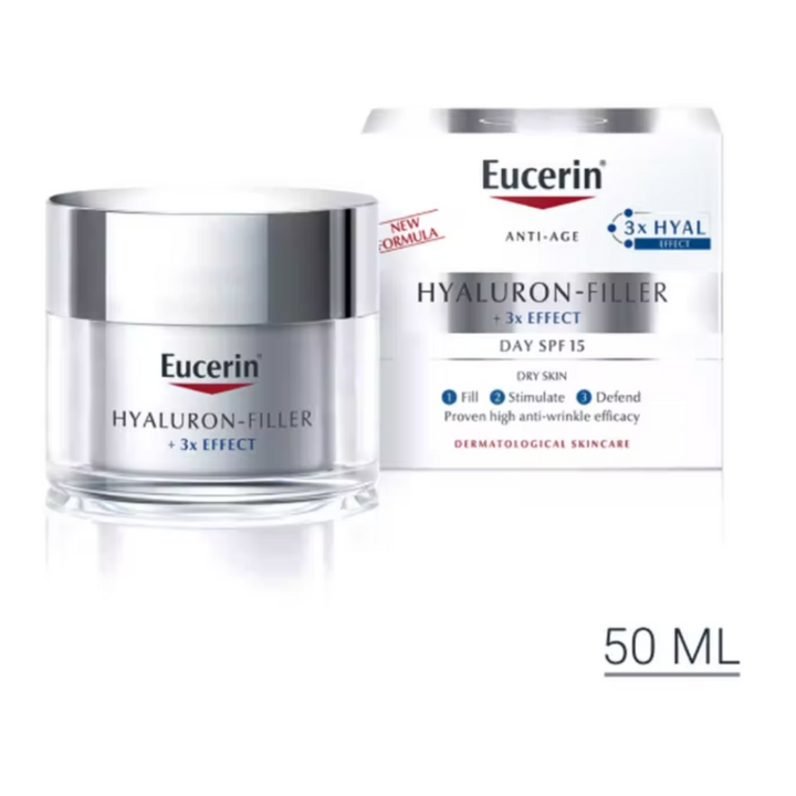 Eucerin Hyaluron-Filler Day Cream SPF15 50ml Refill