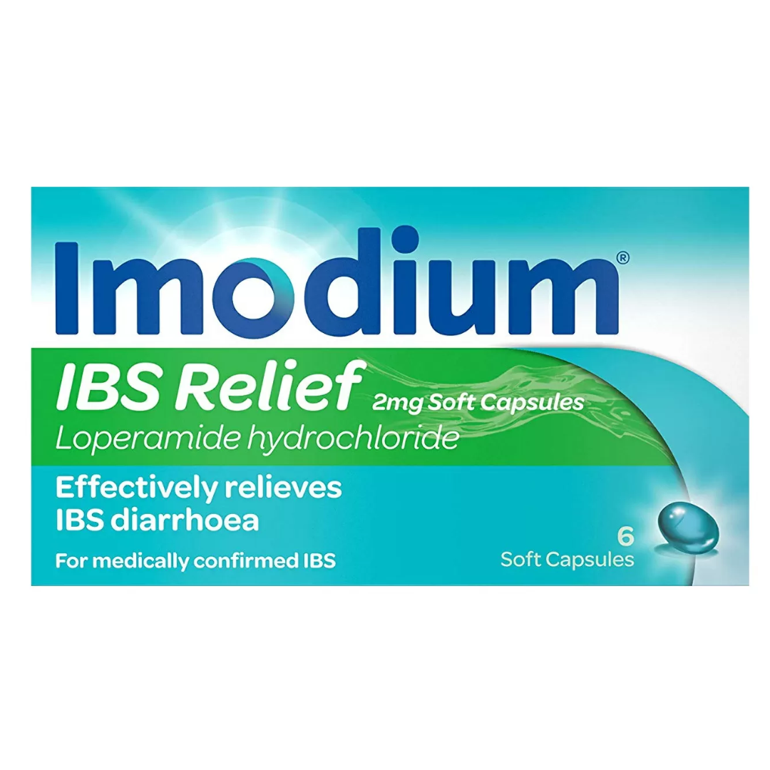 Imodium IBS Relief 2mg Soft - 6 Capsules
