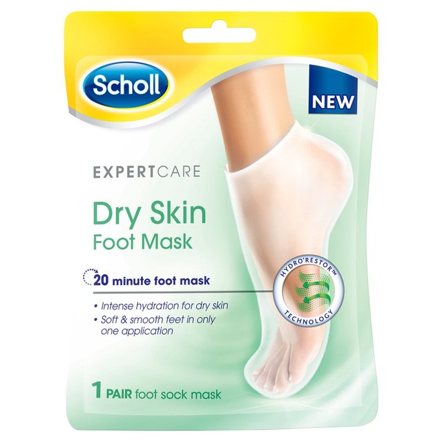 Scholl Expert Care Dry Skin Foot Mask - 1 Pair