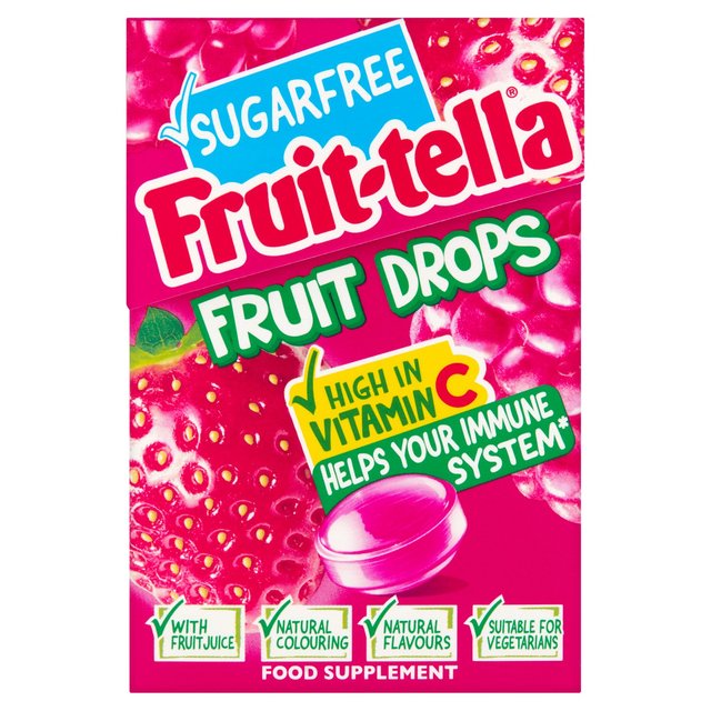 Fruittella Sugarfree Fruit Drop Red Berry 45g