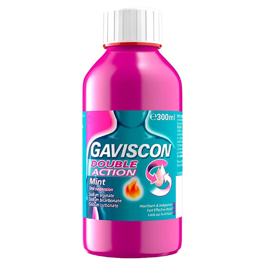 Gaviscon Double Action Liquid Mint 300ml