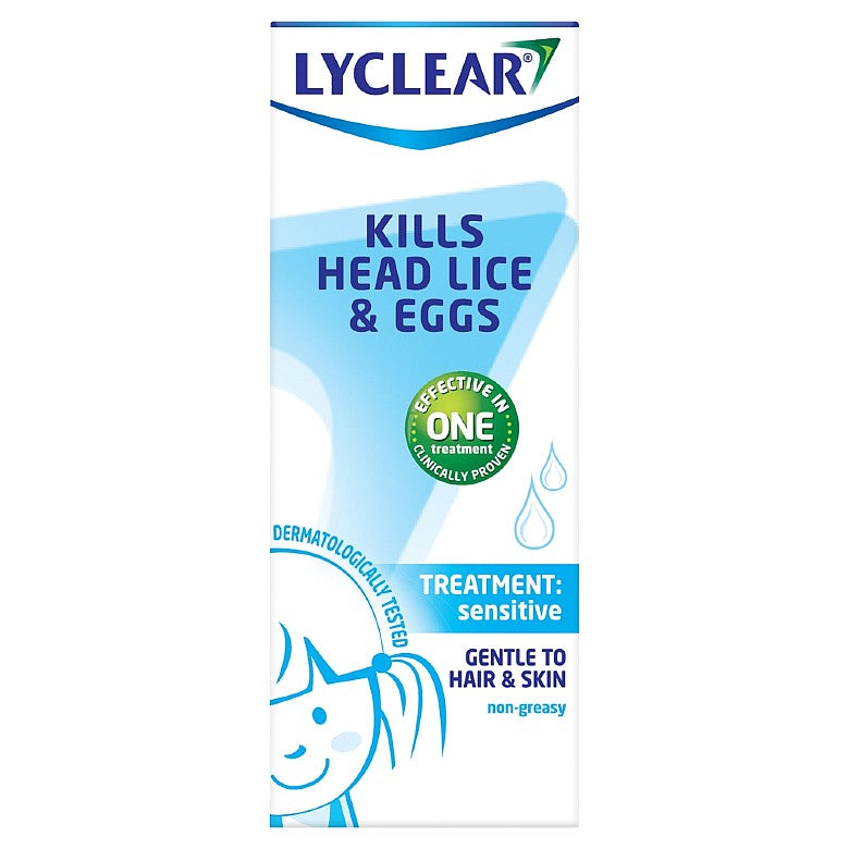 Lyclear Sensitive Head Lice Treatment 150ml