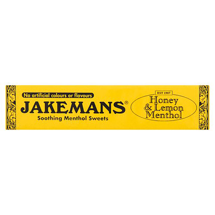 Jakemans Honey & Lemon Menthol Sweets Stick Pack (10pc)