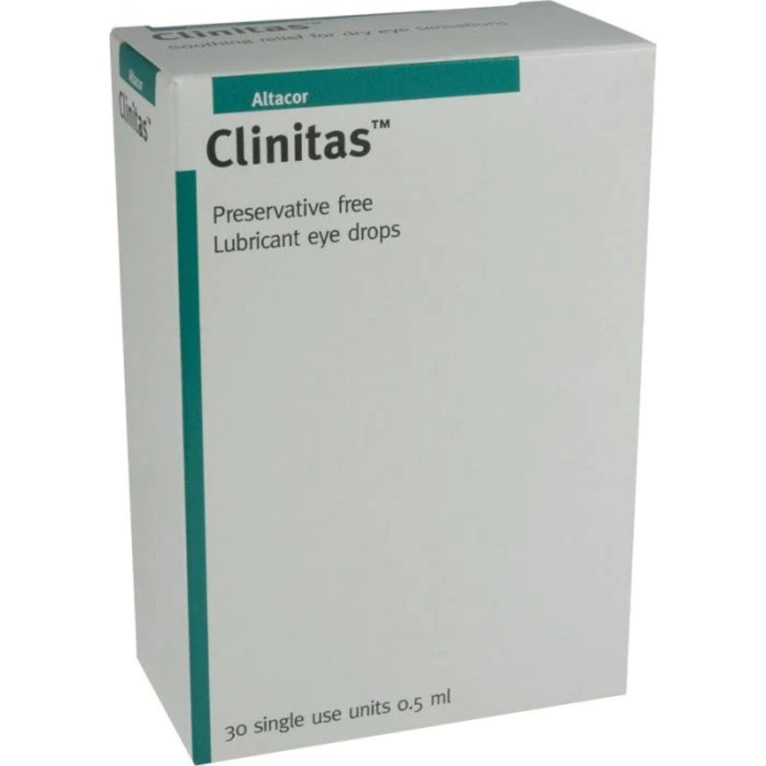 Clinitas 0.4% sodium hyaluronate 30 x 0.5ml droppers