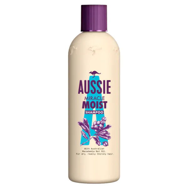 Aussie Miracle Moist Shampoo 300ml