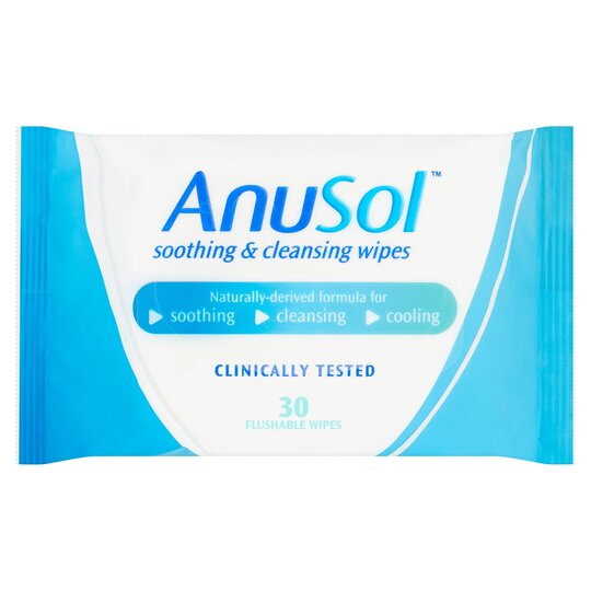 Anusol Soothing & Cleansing Wipes 30